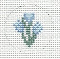 Mini Blue Flowers