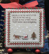 Mistletoe Sleigh Ride Ornament