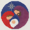 Modern Nativity Round