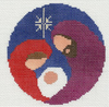 Modern Nativity Round