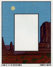 Monument Valley Picture Frame-Vert.