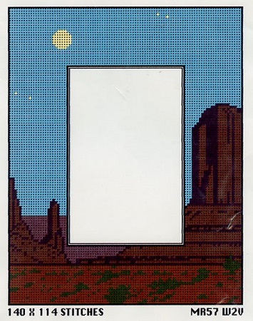 Monument Valley Picture Frame-Vert.