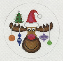 Moose with Ornaments