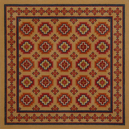 Moroccan Tiles, Caramel and Desert Colors, 18m