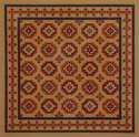 Moroccan Tiles, Caramel and Desert Colors, 18m