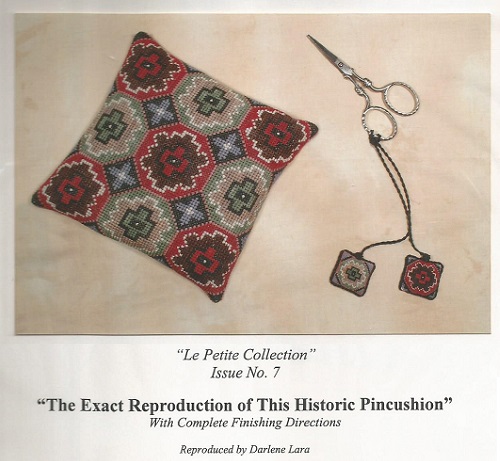 Mosaic Pin Pillow and Scissors Fobs