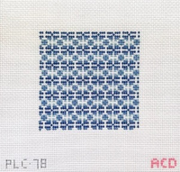Mosaic Tile Blue 4" Square