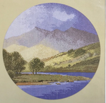 Mountains and Lake