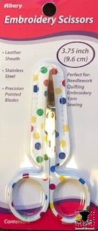 Multi PolkaDot Embroidery Scissors