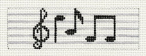 Musical Notes Fob
