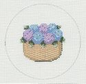 Nantucket Basket w/ Hydrangea