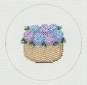 Nantucket Basket w/ Hydrangea