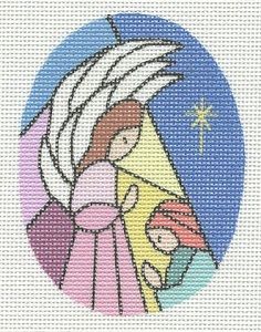 Nativity Angel & Mary