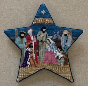 Nativity Star Tree Topper
