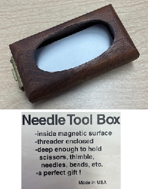 Needle Tool Box w/ Oval Opening