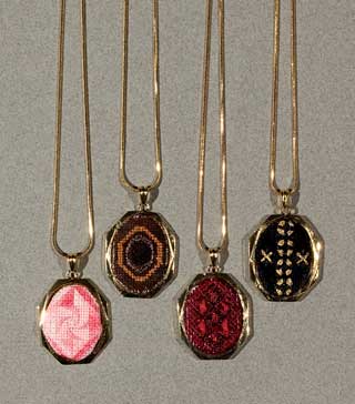 Needlepoint Necklaces I
