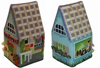 Needlepoint Store Cottage - Click to enlarge Needlepoint Store Cottage