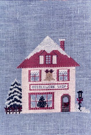 Needlework Shop - Christmas Village