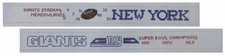 New York Giants Belt