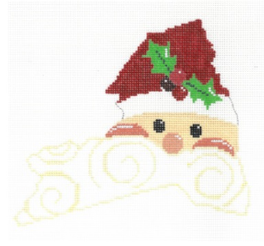 New York Shaped Santa