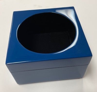 Old Style Blue Box 4" Round Opening