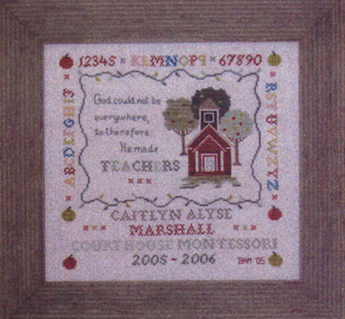 Olde Schoolhouse Sampler