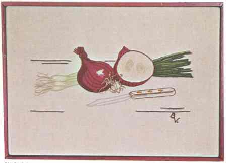 Onions Still Life
