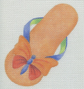 Orange Flip-Flop
