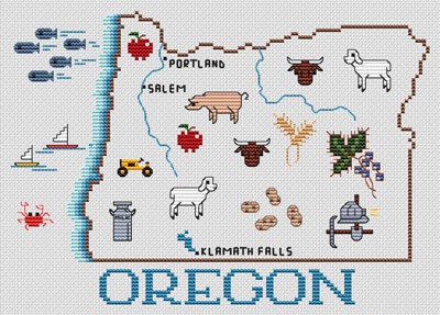 Oregon Map