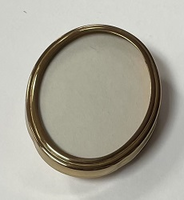 Oval Gold Brooch