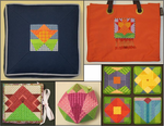 Overalls - Flower Quilt Blocks