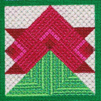 Overalls - Flower Quilt Block #6