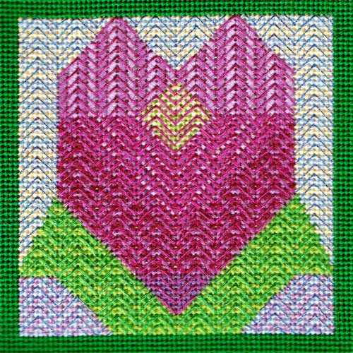 Overalls - Flower Quilt Block #9