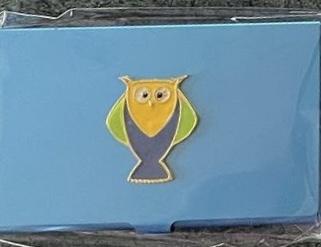 Owl Enamel Needle Case
