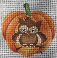 Owl and Pumpkin