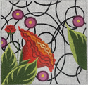 Painted Needlepoint Canvases