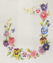 Pansies Frame