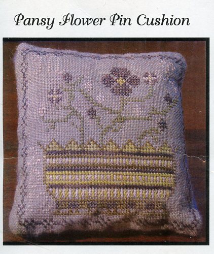 Pansy Flower Pin Cushion