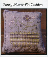 Pansy Flower Pin Cushion