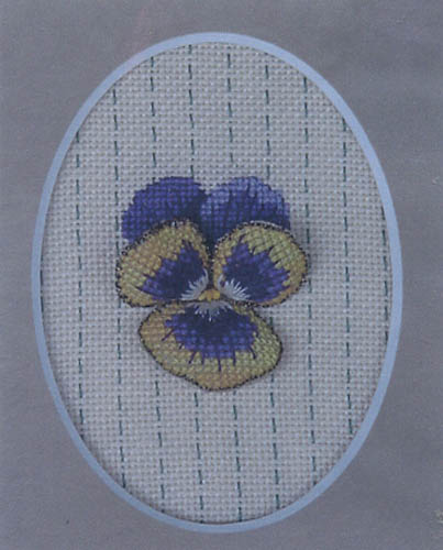 Pansy Stumpwork