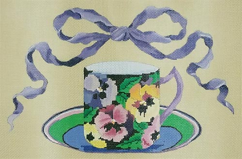 Pansy Teacup