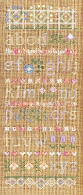 Pastel Alphabet Sampler