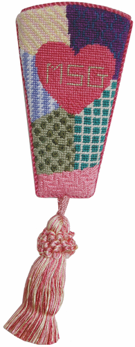 Patchwork Heart Scissor Case