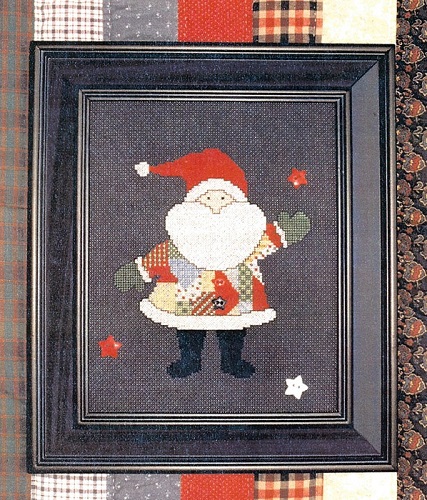 Patchwork Santa