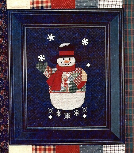 Patchwork Snowman