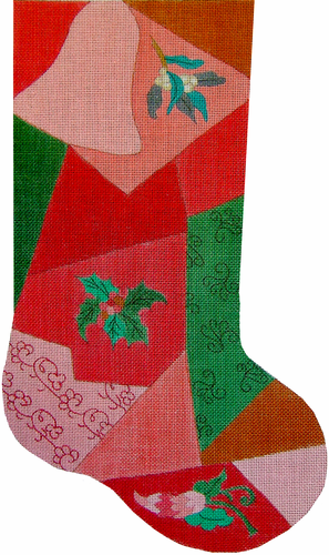 Patchwork Stocking - Bell