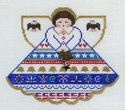 Patriotic Stripe Angel