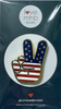 Peace Sign Flag Needle Minder