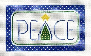 Peace with Christmas Tree