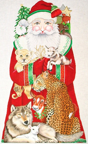 Peaceable Kingdom Santa